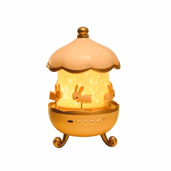 چراغ خواب چرخ و فلکی اسپیکر دار مدل WH-E11