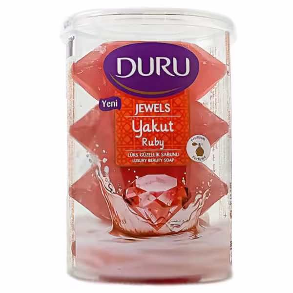 صابون دورو لیوانی یاقوت 4 عددی