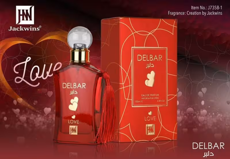 عطر ادکلن جانوین جکوینز دلبر لاو – Johnwin Jackwins Delbar Love