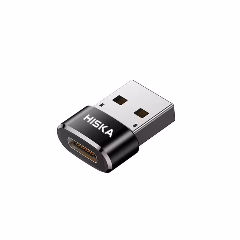 مبدل OTG USB به USB-C هیسکا مدل OT-03
