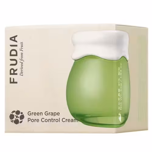 کرم کنترل منافذ صورت کره ای انگور سبز فرودیا FRUDIA Green Grape مرطوب کننده 55 گرم