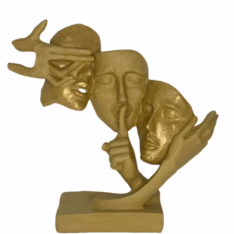 مجسمه مدل گفتار پندار کردار نیک کد 3