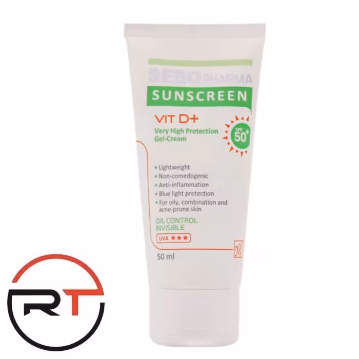 ژل کرم ضد آفتاب SPF50 کنترل کننده چربی سبو فارما مای
