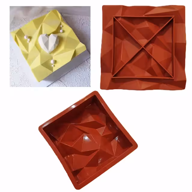 قالب سیلیکون هندسی اوریگامی