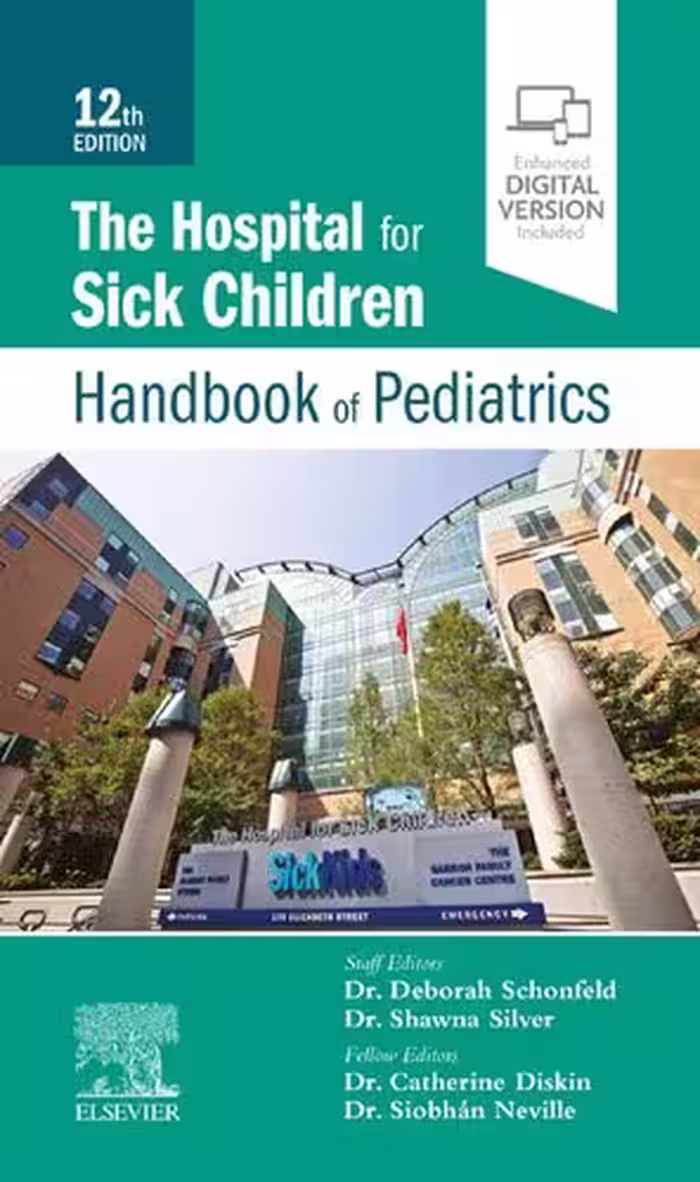 خرید و دانلود نسخه کامل کتاب The Hospital for Sick Children Handbook of Pediatrics