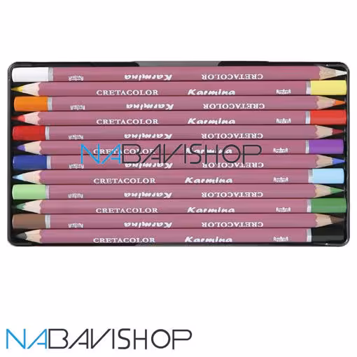 مداد رنگی 12 رنگ کرتاکالر مدل پلی کروم سری کارمینا مدل 27012