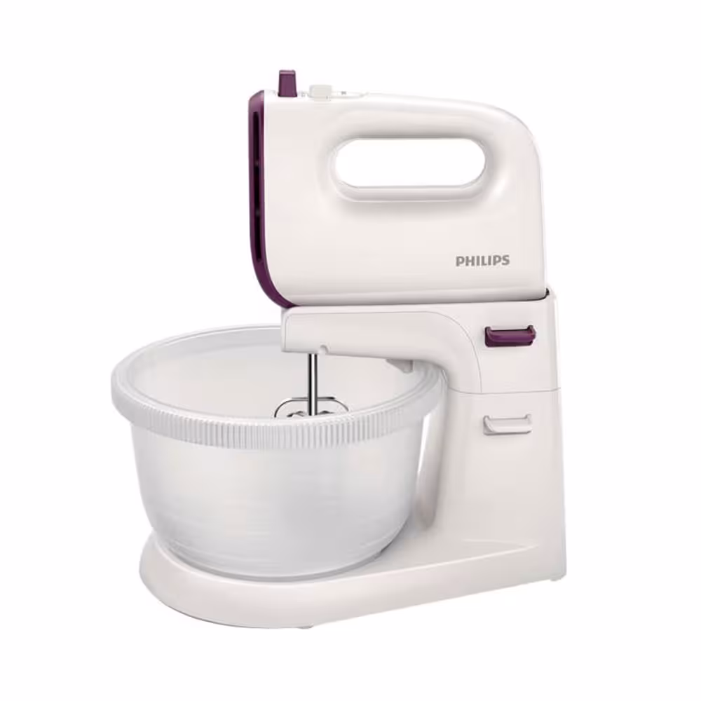 همزن برقی کاسه دار فیلیپس مدل Philips HR3745-10