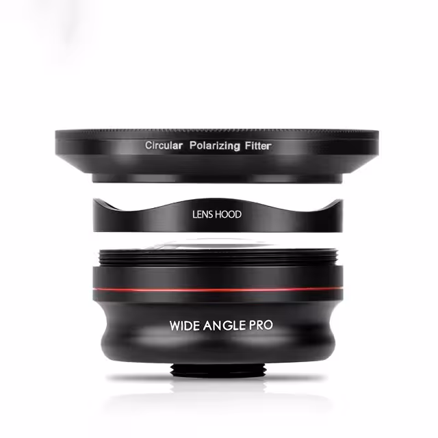 لنز موبایل واید IBOOLO Pro به همراه هود و فیلتر CPL