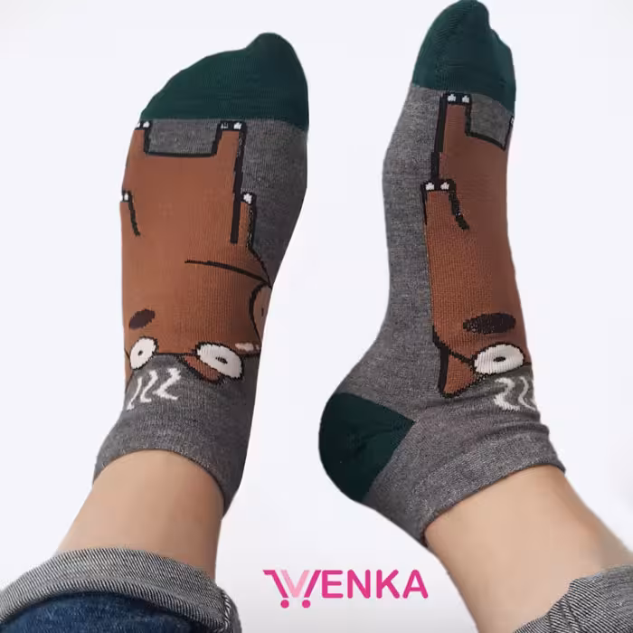 جوراب مچی طرح 03631