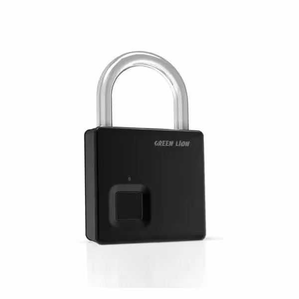 قفل اثر انگشتی گرین لاین مدل  Fingerprint Padlock GNMINIFPPDLKBK