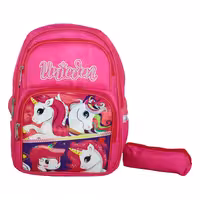 کوله پشتی مدل Unicorn کد 1389 به همراه جامدادی | چاوه