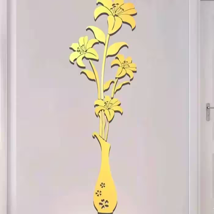اینه دکوراتیو مدل گلدان شیپور