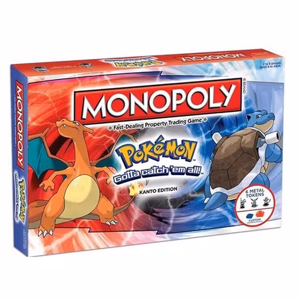 بازی فکری MONOPOLY مدل PoKeMoN KANTO EDITION