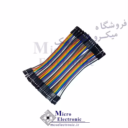 سیم جامپر 40 رشته ماده به ماده 10cm