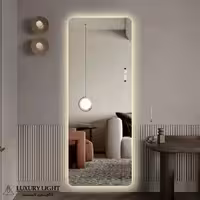 آینه بک لایت قدی مستطیلی مدل LX18