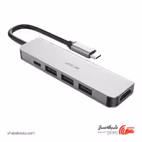 قیمت و خرید هاب Type C گرین لاین Green Lion GNADA5IN1GY - شبکه ساز