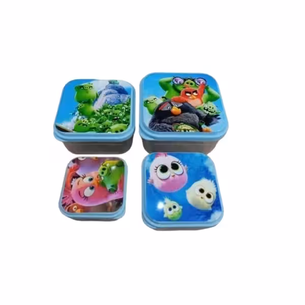 ظرف غذا 4 پارچه طرح درا 807 تاپکو