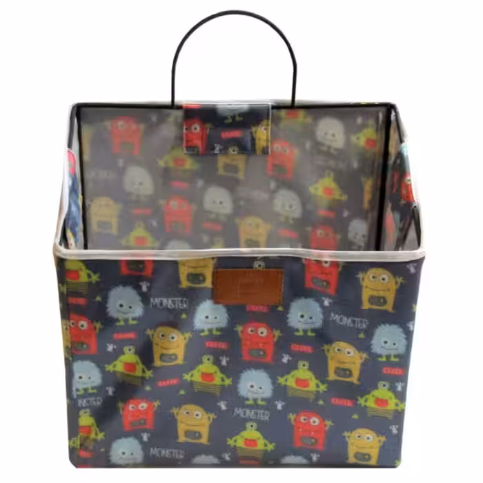 آندیا باکس فلزی آویز ذوزنقه 15*30 طرح شکلک