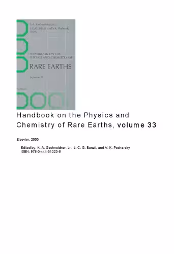 خرید و دانلود نسخه کامل کتاب Handbook on the Physics and Chemistry of Rare Earths