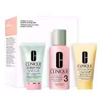 پک مراقبت 3 مرحله ای پوست کلینیک مخصوص پوست های مختلط تا چرب (Clinique 3 Steps Kit Number3)