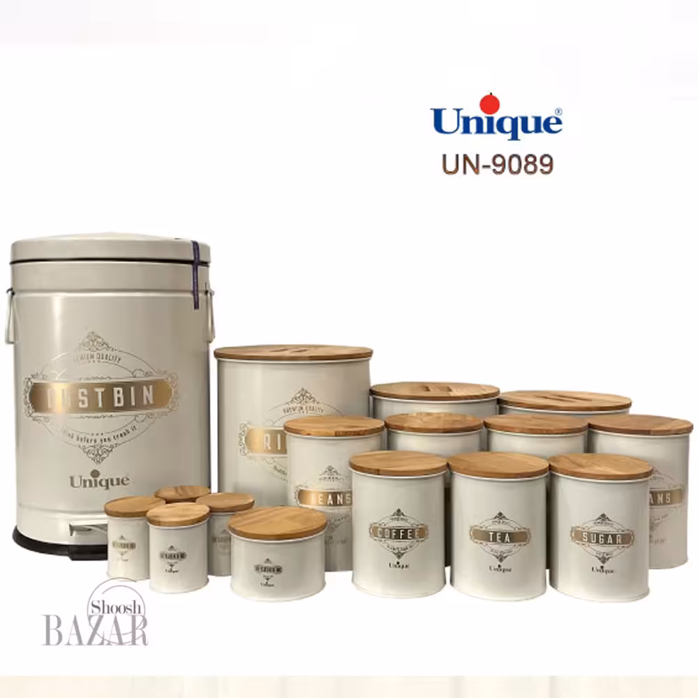 سرویس 16 پارچه الیزابت کرم یونیک کد 9089