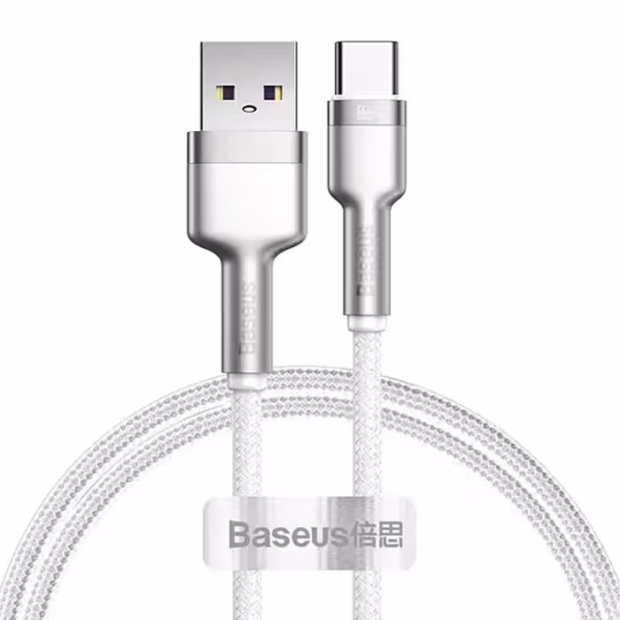 کابل تبدیل USB به تایپ سی بیسوس مدل CAKF000102 طول 1 متر توان 6 آمپر
