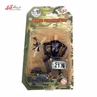 اکشن فیگور سرباز کوچک با تجهیزات نظامی برند ام اند سی WORLD PEACEKEEPERS