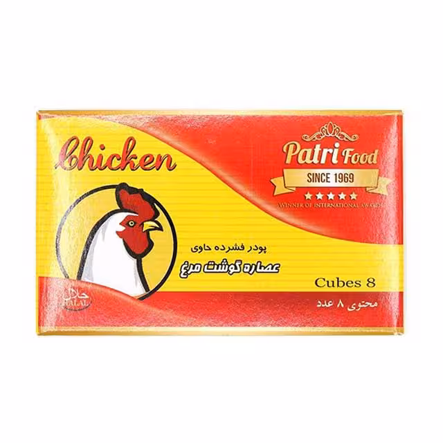 پودر عصاره مرغ فود بسته 8 عددی