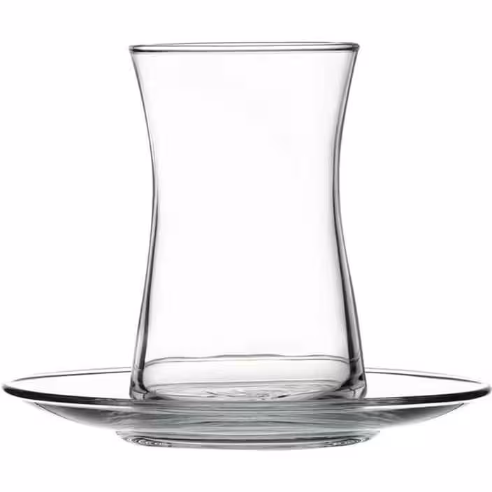 استکان نعلبکی هیبلی پاشاباغچه 95483-HEYBELI