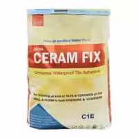 چسب کاشی پودری سرام فیکس سفید C1