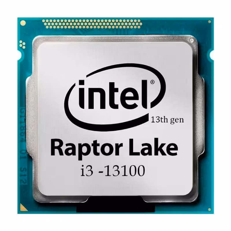 پردازنده مرکزی اینتل Intel CPU Core i3-13100 Raptor Lake Try
