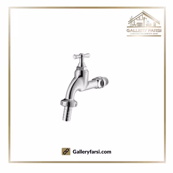 شیر توالت تک شودر کروم