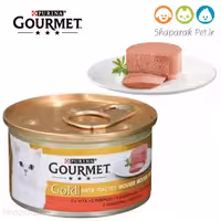 کنسرو پته گربه گورمت گلد 4 طعم