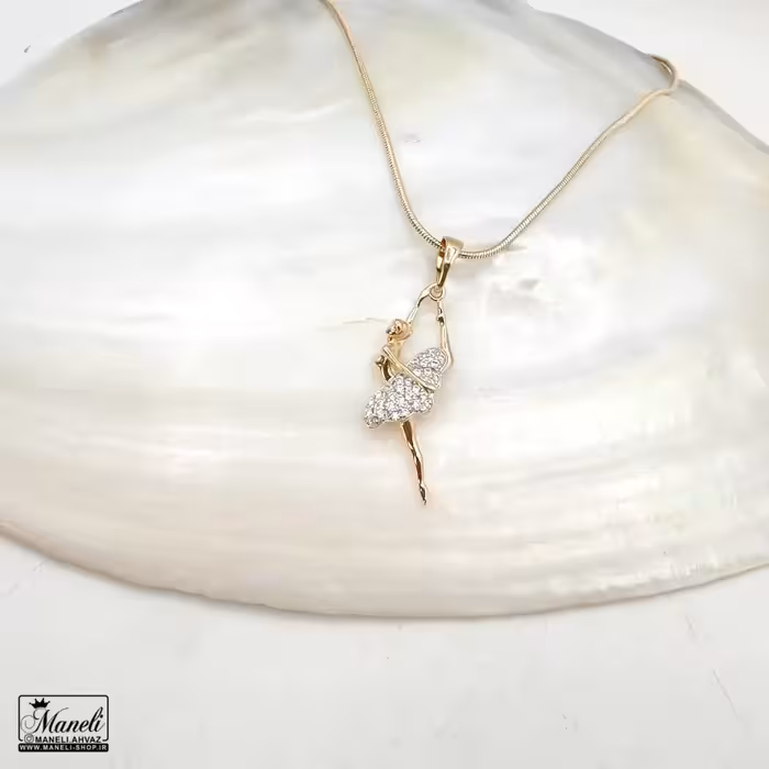 گردنبند بالرین ژوپینگ  زنجیر ماری | رنگ ثابت | ضدحساسیت 14030750