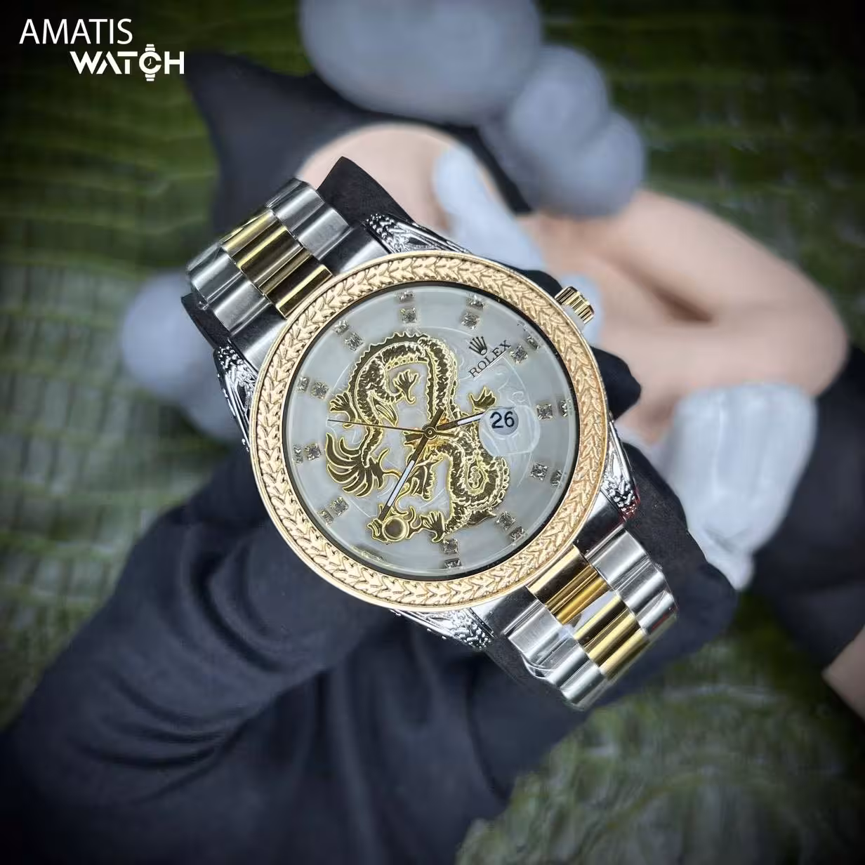 ساعت مچی مردانه رولکس مدل Rolex Dragon 1188R