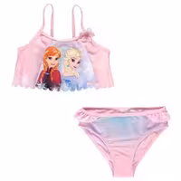 مایو شنا دخترانه کاراکتر مدلFrozen 2 Piece
