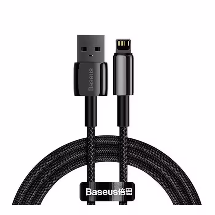 کابل شارژ USB به لایتنینگ بیسوس تنگستن 2 متری مدل Baseus CALWJ-01