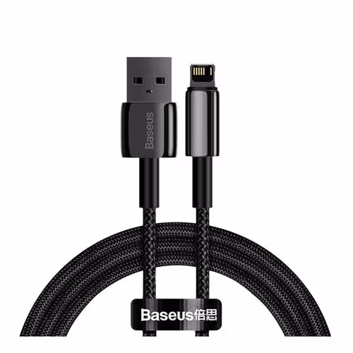 کابل شارژ USB به لایتنینگ بیسوس تنگستن 2 متری مدل Baseus CALWJ-01