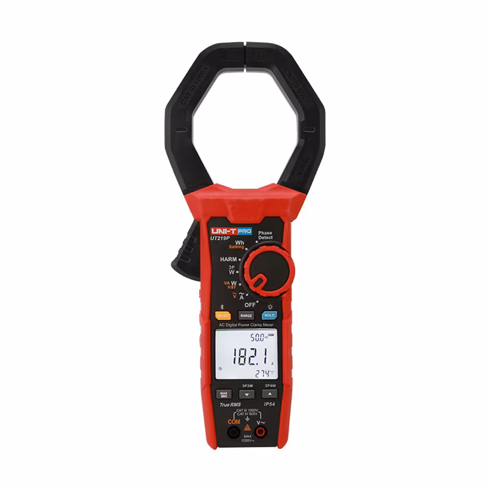 کلمپ متر دیجیتال 1000 آمپر یونیتی کد UT219P
