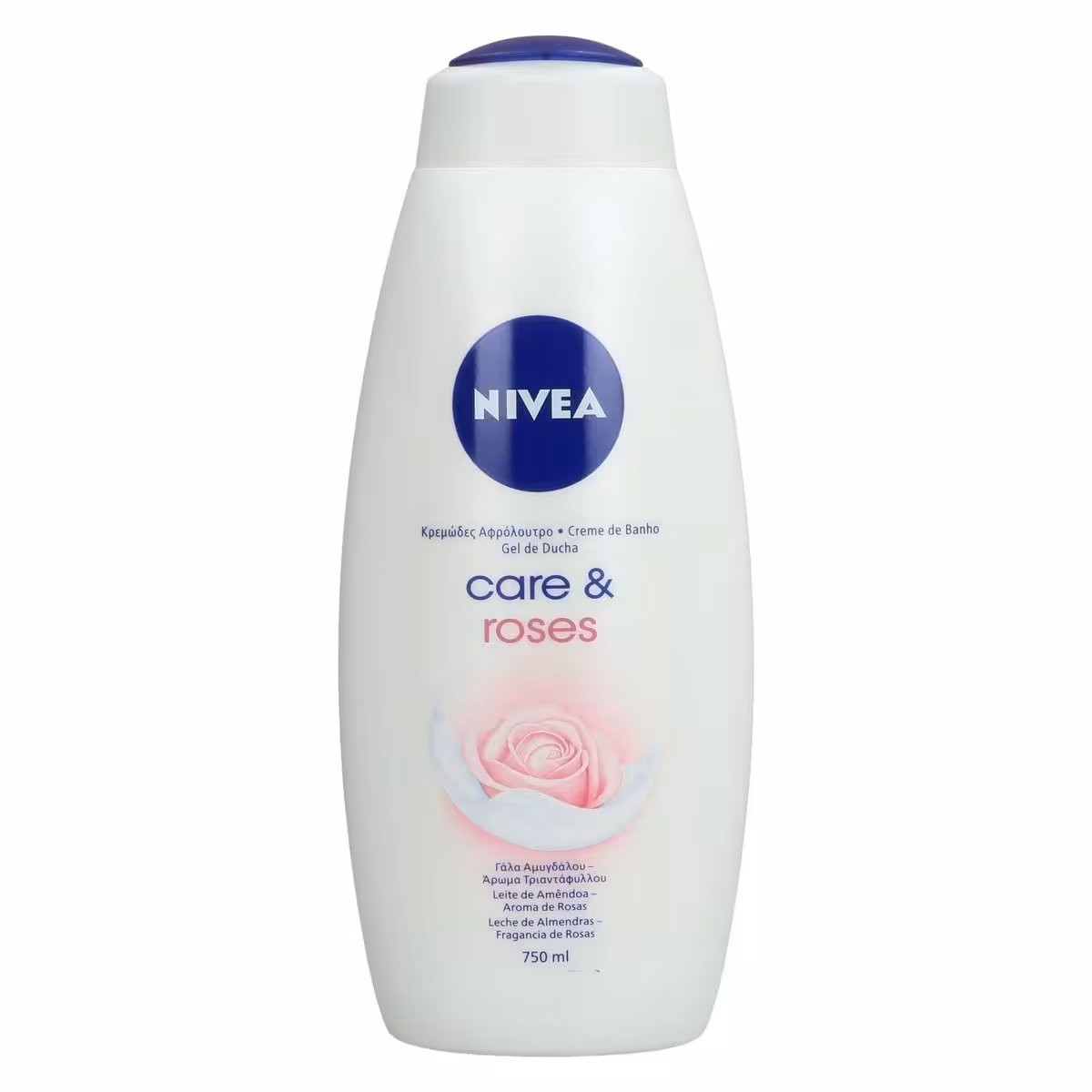 شامپو بدن نیوآ مدل Care & rose حجم 750 میلی لیتر | Nivea Care & rose Body Shampoo 750ml
