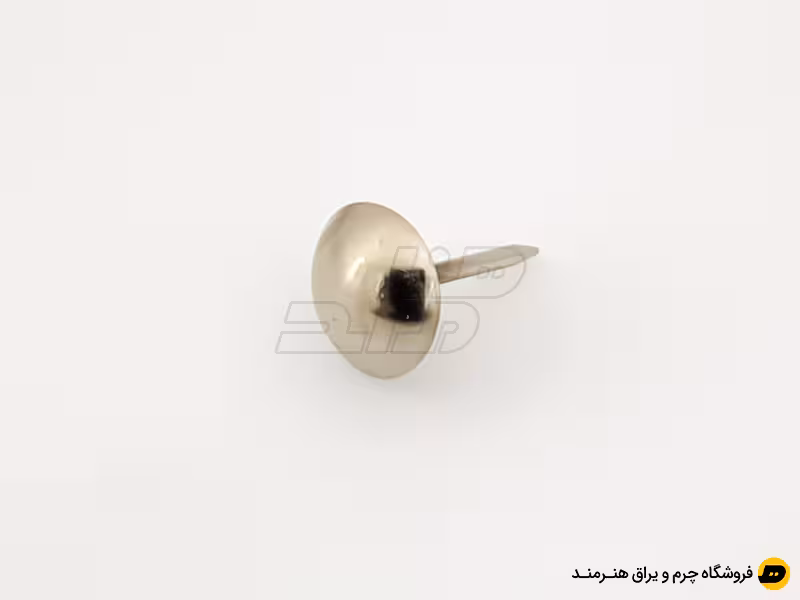 گل میخ ساده رنگ نیکل