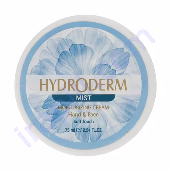 کرم کاسه ای مرطوب کننده و نرم کننده دست و صورت Mist آبی هیدرودرم 75 میلی لیتر