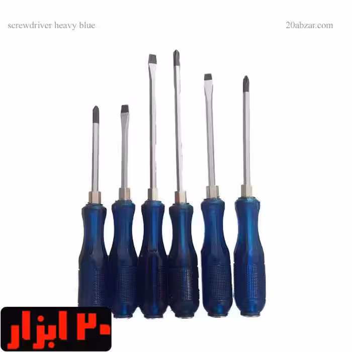 ست پیچ گوشتی آچارخور ضربه خور سنگین 6 عددی