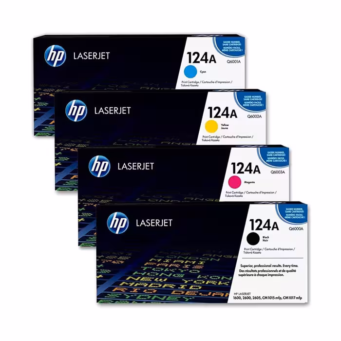 تونر کارتریج لیزری رنگی اچ پی 124A
