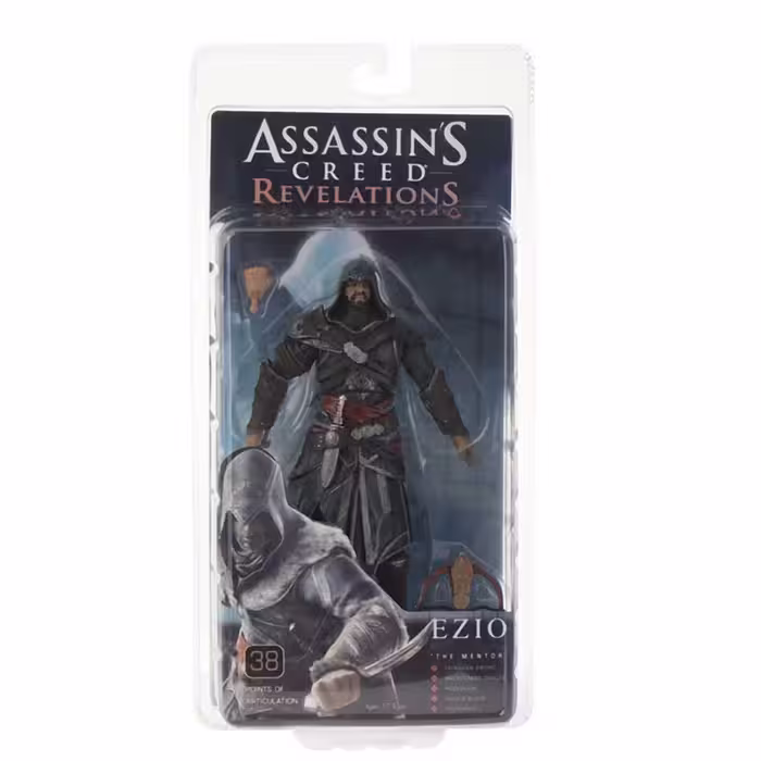 اکشن فیگور اساسین برند نکا مدل Ezio Assassins Creed Revelations