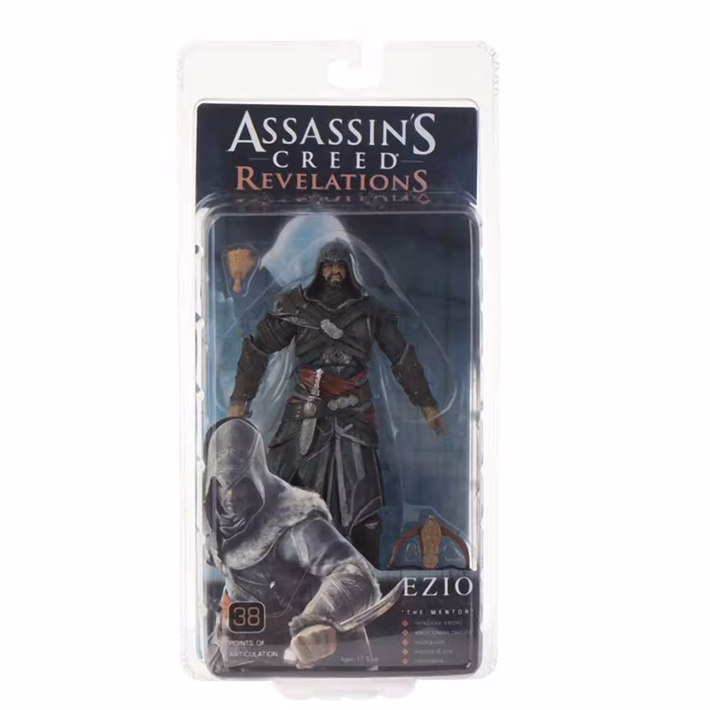 اکشن فیگور اساسین برند نکا مدل Ezio Assassins Creed Revelations