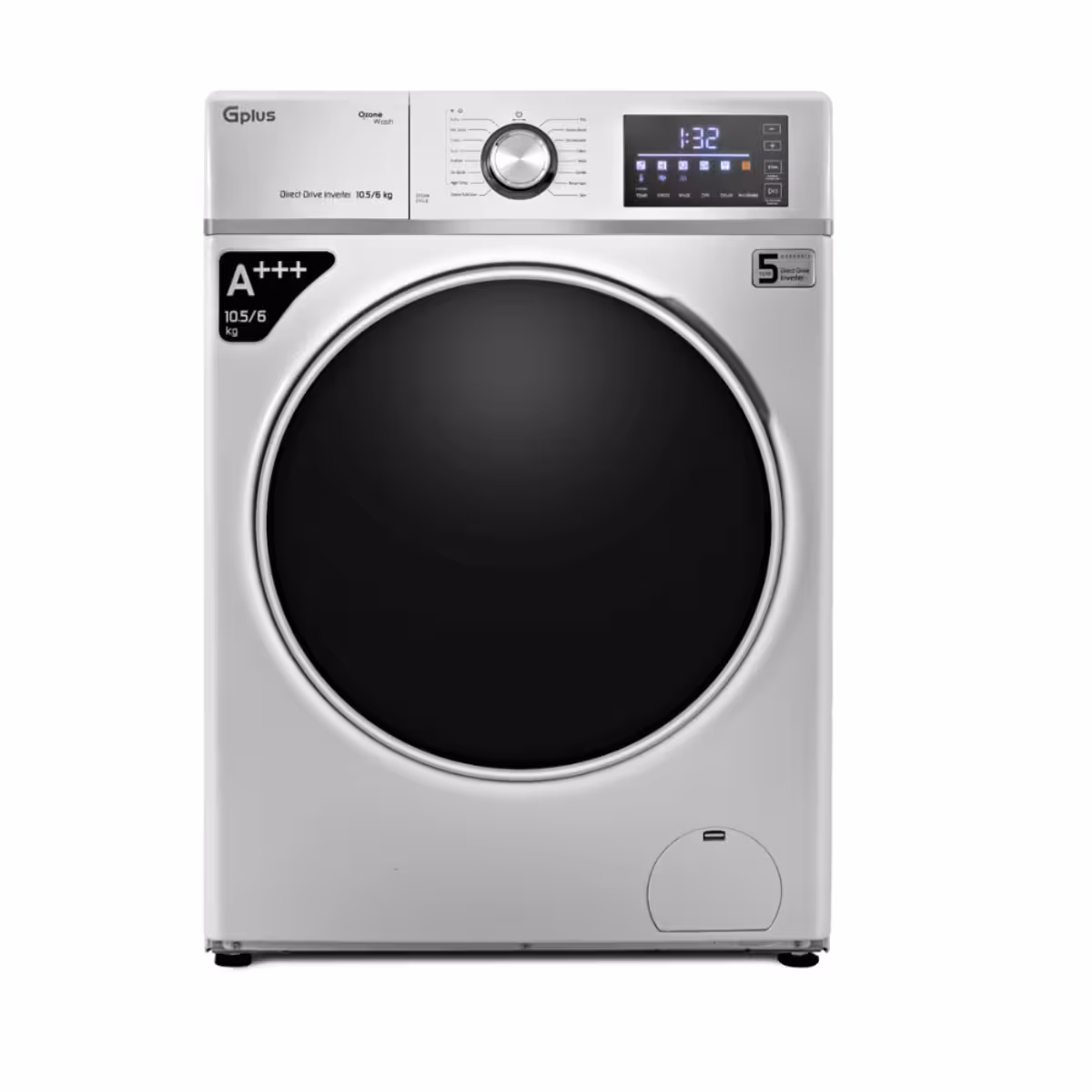 قیمت ماشین لباسشویی 105 کیلویی جی پلاس مدل GWM-PD107