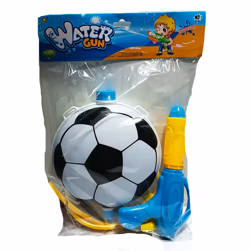 اسباب بازی تفنگ آبپاش کوله ای طرح توپ