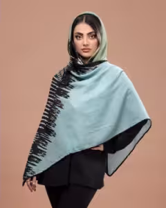 روسری نخ پنبه دست دوز چهار فصل اصلا سر نیست قواره :,140,140