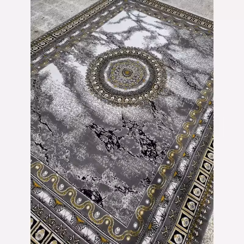 فرش ماشینی کاشان12متری بی سی اف  کد1234(باارسال رایگان)